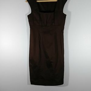 Calvin Klein Brown slvless dress  Sz 4